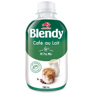 Blendy Café au Lait กาแฟนมแบบขวดพร้อมดื่ม เบลนดี้ คาเฟโอเล