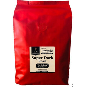 Jin Coffee & Roasted กาแฟคั่วเข้มพิเศษ Super Dark Roast อราบิก้า 100% จากดอยช้าง