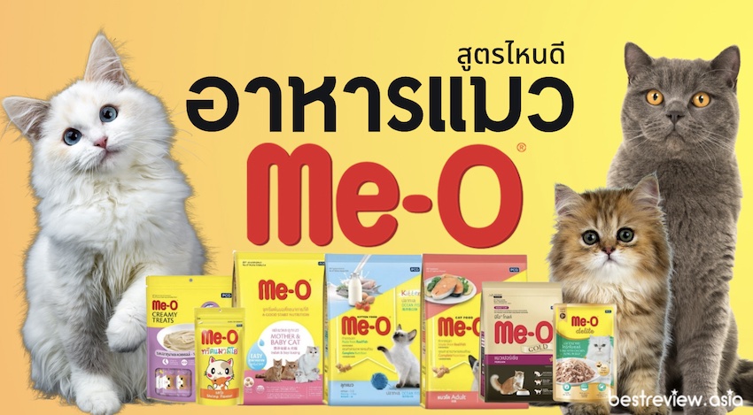 รีวิว อาหารแมวมีโอ (Me-O) สูตรไหนดี อร่อยถูกใจเจ้าเหมียวที่สุด ปี 2023 »  Best Review Asia