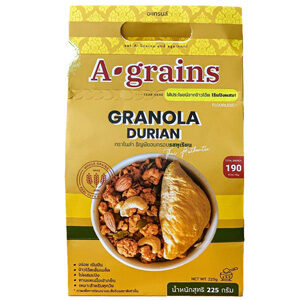 A-grains อะเกรนส์ กราโนล่า รสทุเรียน