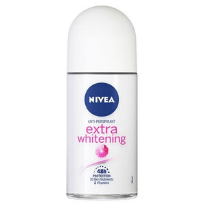 NIVEA Extra Whitening Roll On นีเวีย โรลออนระงับกลิ่นกาย สูตรรักแร้ขาว