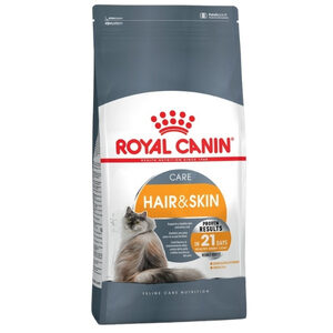 Royal Canin Hair & Skin Care อาหารแมวอายุ 1 ปีขึ้นไป สูตรเพื่อดูแลผิวหนัง-เส้นขน