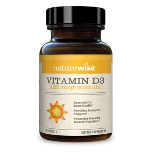 NatureWise Vitamin D3 อาหารเสริมวิตามินดี