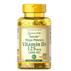 Puritan's pride vitamin D3 วิตามินดีเสริมสร้างภูมิคุ้มกัน
