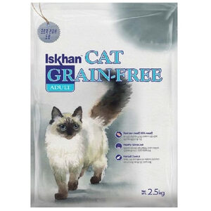 อาหารแมว อาหารเม็ด Iskhan อีสคาน Cat Grain-Free
