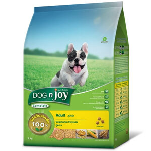 Dog N Joy อาหารสุนัขสูตรเจ สำหรับสุนัขแพ้อาหารทุกสายพันธุ์