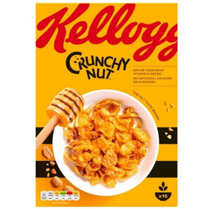 Kellogg’s Crunchy Nut Cornflakes ซีเรียลอาหารเช้า