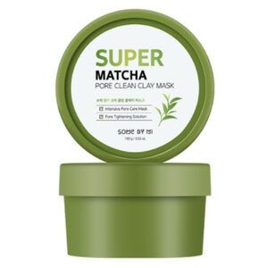 Some By Mi Super Matcha Pore Clean Clay Mask มาสก์โคลนชาเขียว สำหรับผิวบอบบาง