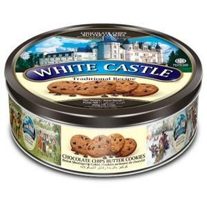 White castle butter cookies คุกกี้ราชวัง รสช็อกโกแลตชิพ