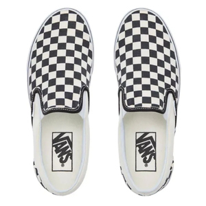 รองเท้าสเก็ตบอร์ด VANS Slip-On (Classic) Checkerboard Black/Off White Check