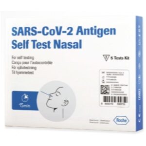ATK Roche ชุดตรวจแอนติเจน ทางจมูก : SARS-CoV-2 Antigen Self Test Nasal