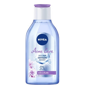 NIVEA Acne Care Make Up Clear Micellar Water ไมเซล่าวอเตอร์ คลีนซิ่งสูตรน้ำ อ่อนโยนต่อผิว