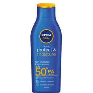 Nivea Sun Protect And Moisture Body SPF50 PA+++ ครีมกันแดดสำหรับผิวกาย