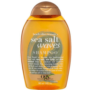 ใหม่ OGX Sea Salt Waves Shampoo แชมพูกลิ่นสดชื่น ให้ความชุ่มชื้นแก่ผมที่แห้งเสีย