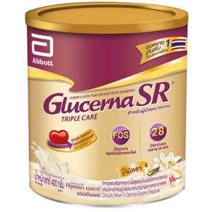 Glucerna SR อาหารทดแทนสำหรับผู้ป่วยเบาหวาน