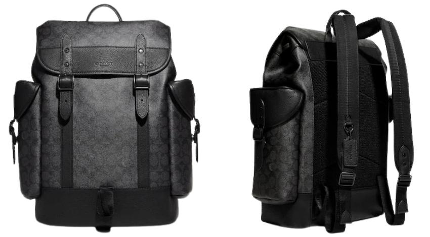 HITCH BACKPACK IN SIGNATURE CANVAS