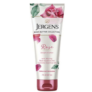 JERGENS Rose Body Butter บอดี้บัตเตอร์ หอมละมุนกลิ่นดอกไม้