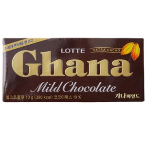 Lotte Ghana Chocolate กาน่าช็อกโกแลตบาร์