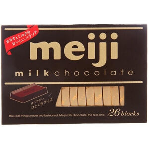 Meiji ช็อกโกแลต  (Milk chocolate)