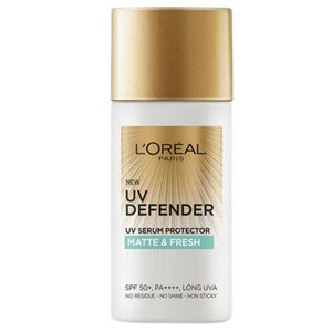 L'Oreal UV Defender Serum Protector Sunscreen Matte & Fresh ครีมกันแดด
