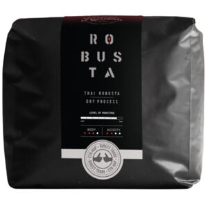 HILLKOFF : Ratika Robusta French Roast เมล็ดกาแฟโรบัสต้าคั่วเข้ม
