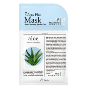 Ariul 7 Days Plus Mask Aloe แผ่นมาสก์หน้า