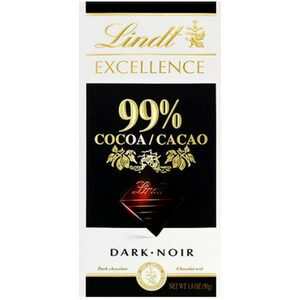 Lindt Excellence 99% ดาร์กช็อกโกแลต