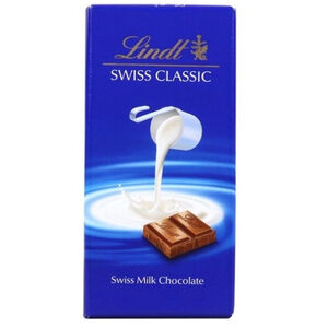 Lindt Swiss Milk Chocolate + Hazelnut ช็อกโกแลตนม