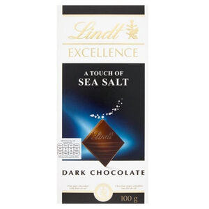 Lindt Excellence Sea Salt Dark Chocolate ช็อกโกแลต