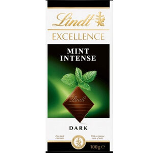 Lindt Excellence Bar Intense Mint Dark Chocolate ดาร์กช็อกโกแลต