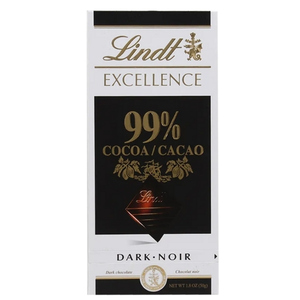 Lindt Excellence Dark Cocoa Chocolate 99% ดาร์กช็อกโกแลต