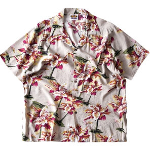 Shirtoria Hawaii-Flamingo เสื้อเชิ้ตฮาวายผู้ชาย