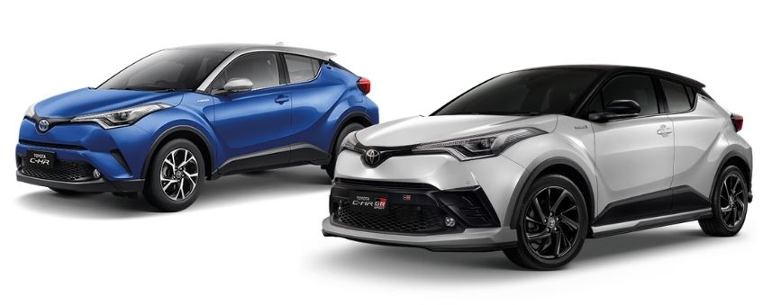 Toyota C-HR HEV Premium Safety และ GR Sport