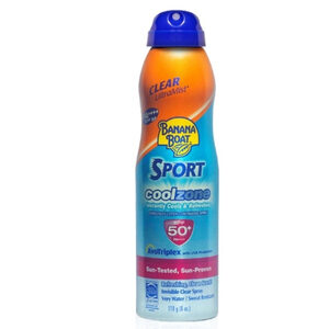 Banana Boat Sport Coolzone Sunscreen Spray SPF50+/PA+++ สเปรย์กันแดด