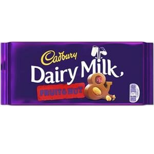 Cadbury Dairy Fruit & Nut ช็อกโกแลต