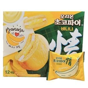 Orion Choco Pie Jeong Banana ช็อกโกพายรสกล้วย