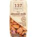 137 Degrees Almond Milk Unsweetened 180 ml.