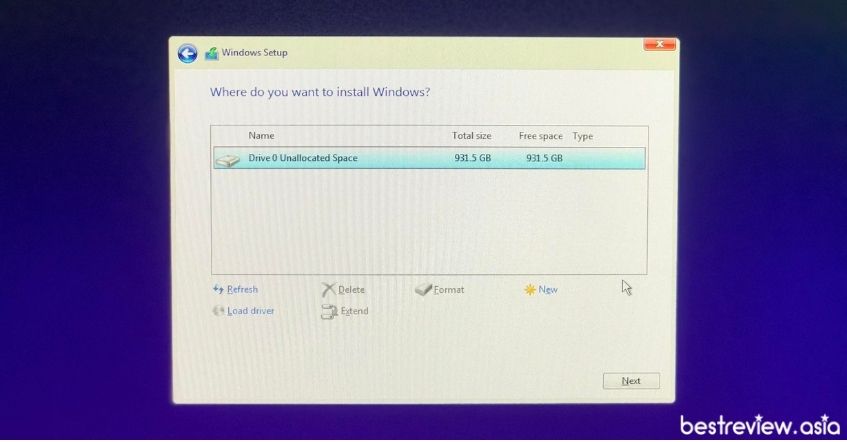 ขั้นตอนการติดตั้ง Windows 11 โดยใช้ USB Flash Drive