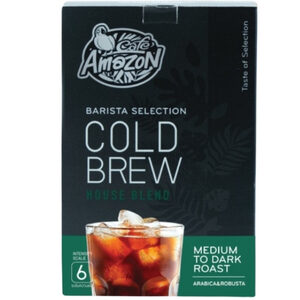 Amazon House Blend Cold Brew Coffee กาแฟสกัดเย็นพร้อมชง