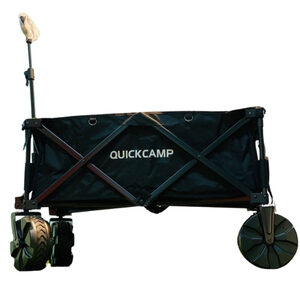 รถเข็นล้อโต Quick Camp Carry Wagon Black รุ่น Model QC-CW90