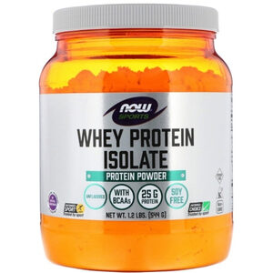 Now Foods Whey Protein Isolate Natural Unflavored เวย์โปรตีน