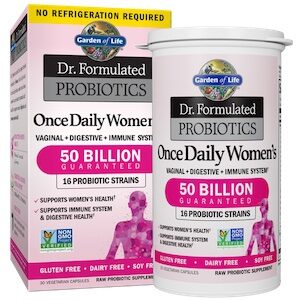Garden of Life Dr. Formulated Probiotics Once Daily Women's อาหารเสริมโปรไบโอติกส์
