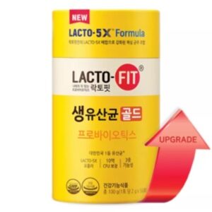 Lacto-Fit Probiotic รุ่นใหม่ Lacto-5X อาหารเสริมโปรไบโอติกส์ แลคโตะฟิตจากเกาหลี