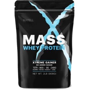 MATELL Mass Whey Protein Gainer เวย์เพิ่มน้ำหนัก เพิ่มกล้ามเนื้อ