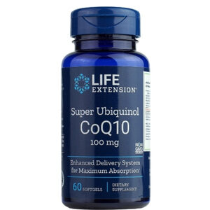 Life Extension LE Ubiquinol CoQ10 อาหารเสริมโคเอนไซม์คิว 10