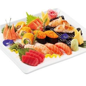 Sashimi & Sushi Combo (Deluxe) ปลาดิบและซูชิชุดดีลักซ์