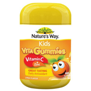 Nature's Way Kids Vita Gummies Zinc + C วิตามินซีผสมซิงค์