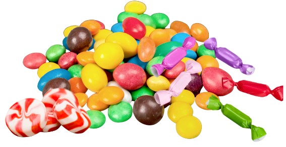 ลูกอม (Candy) เป็นขนมหวานชนิดหนึ่งที่มีส่วนผสมมาจากน้ำตาลเป็นหลัก