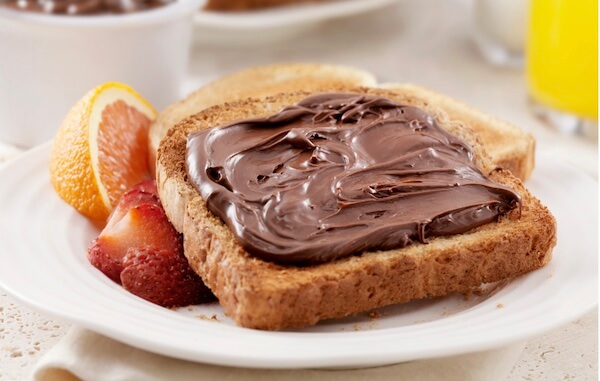 ช็อกโกแลตสเปรด อาหารเช้าที่อร่อยและทำง่าย
