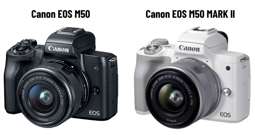 Canon EOS M50 กับ EOS M50 Mark II ต่างกันอย่างไร ?